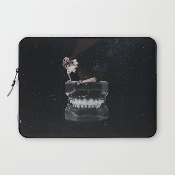 Tooth Terror Computer Cover by Isa Wald - Laptop Sleeve - 13"