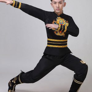 Traditional Chinese Costumes Dragon Kung Fu Tang Suit Carnival Costumes