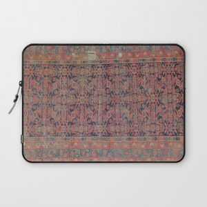 Traditional vibrant rug Computer Cover by Yodelingbeans - Laptop Sleeve - 13"