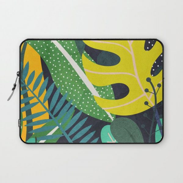 Tropical Flora II Computer Cover by City Art - Laptop Sleeve - 13"