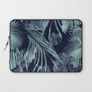 Tropical Jungle Leaves Dream #9 #tropical #decor #art #society6 Computer Cover by Anita's & Bella's Art - Laptop Sleeve - 13"