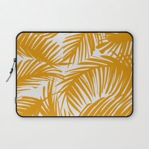 Tropical Pattern 02B Computer Cover by The Old Art Studio - Laptop Sleeve - 13"