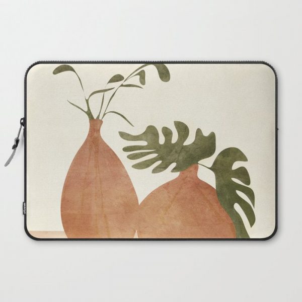 Two Living Vases Computer Cover by Flow Line - Laptop Sleeve - 15"