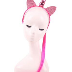 Unicorn Costume Wig Synthetic Hair Wigs Halloween Costume Accessories