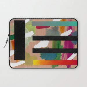 Untitled (Abstract Composition 2017018) Computer Cover by Chad Wys - Laptop Sleeve - 13"