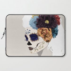 Versailles Skull Computer Cover by Hypathie Aswang - Laptop Sleeve - 15"