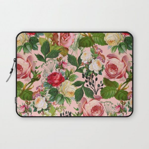 Vintage Botanicalia #illustration #pattern #botanical Computer Cover by 83 OrangesA(r) Art Shop - Laptop Sleeve - 13"