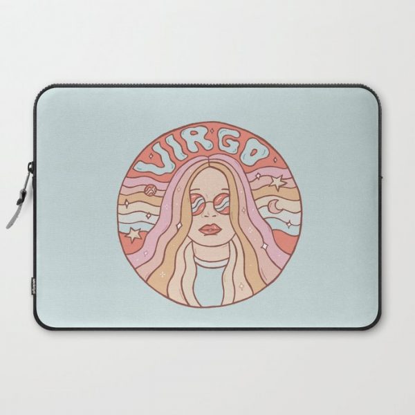 Virgo Computer Cover by Doodle by Meg - Laptop Sleeve - 15"