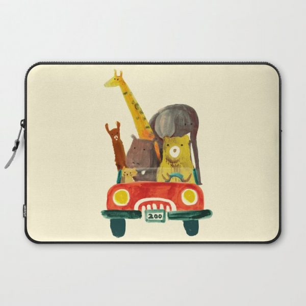 Visit the zoo Computer Cover by Picomodi - Laptop Sleeve - 15"