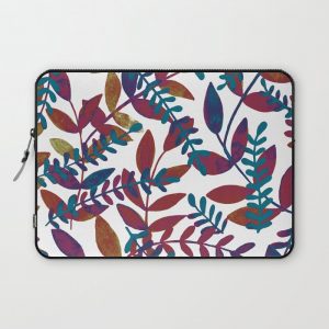 Watercolor branches - multicolor Computer Cover by Angela Minca - Laptop Sleeve - 13"