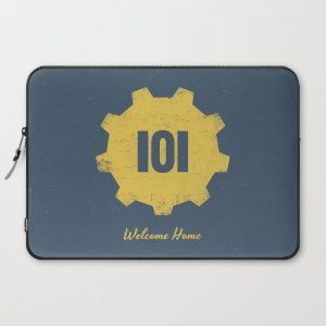 Welcome Home Computer Cover by Sowseegg - Laptop Sleeve - 15"