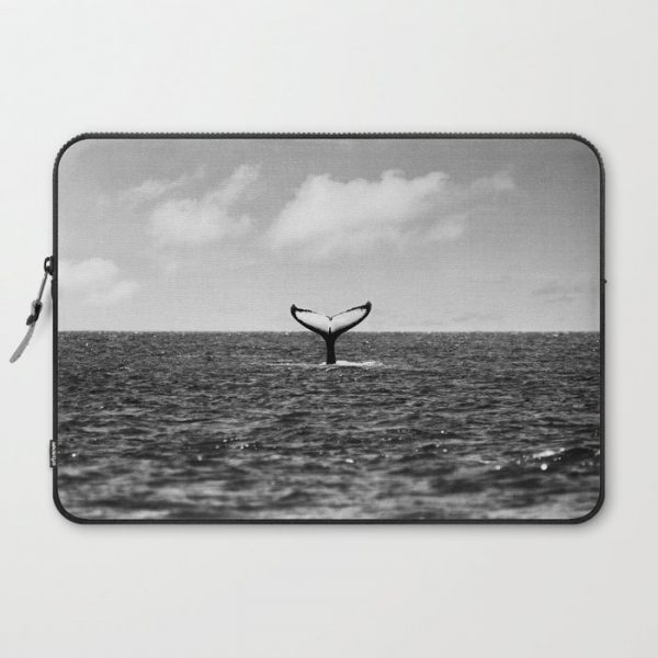 Whale Tail Computer Cover by Gal Design - Laptop Sleeve - 15"