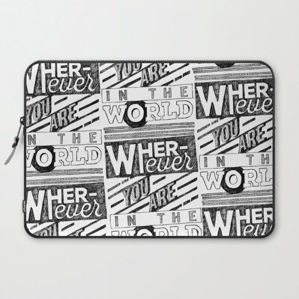 Wherever You Are Computer Cover by Deligracy - Laptop Sleeve - 15"