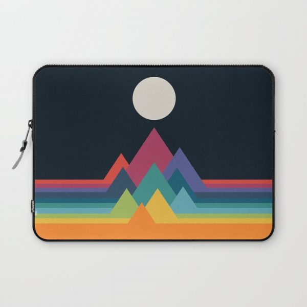 Whimsical Mountains Computer Cover by Andy Westface - Laptop Sleeve - 13"