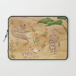 White tigers Computer Cover by Lia - Laptop Sleeve - 13"