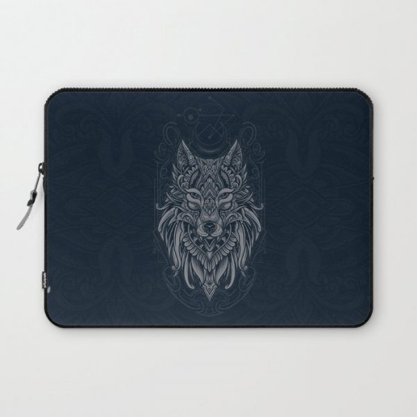 Wolf of North Computer Cover by Angoes25 - Laptop Sleeve - 13"