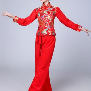 Women Chinese Costumes Asian Carnival Costumes Tang Suit Dance Costume