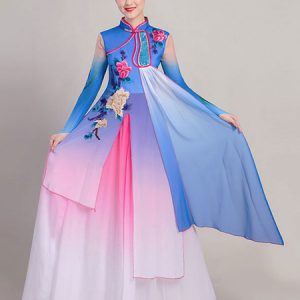 Women Chinese Costumes Asian Dance Dress Holidays Carnival Costumes