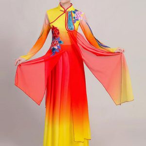 Women Chinese Costumes Asian Dance Dress Holidays Carnival Costumes