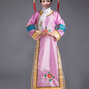 Women's Chinese Costume Halloween Qing Dynasty Princess Fancy Dress