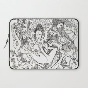 Yab Yum Mahaasukha Computer Cover by satchita melina - Laptop Sleeve - 13"