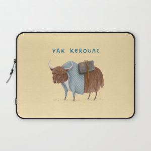 Yak Kerouac Computer Cover by Sophie Corrigan - Laptop Sleeve - 13"