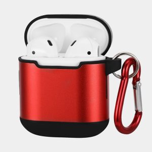 airpod 2 protection case metal & good silicone material