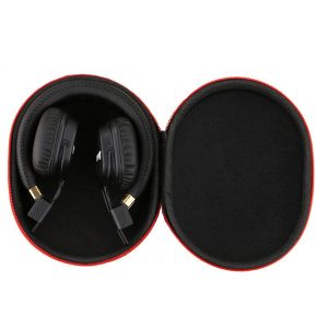 anti shock eva earphone carrying hard case shockproof protective bag pouch for sd tf card headphone lens filter