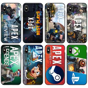 apex legends soft tpu phone cases for iphone x xr xs max 7 6s plus 5s back cover