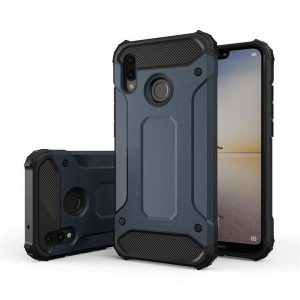 armor slim tpu+pc shockproof phone case for huawei mate 20 p30 pro lite p smart y9 2019 nova 3 3i back cover