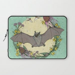 big brown bat. Computer Cover by stace of spades - Laptop Sleeve - 13"