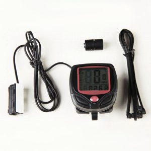 bike cycling computer lcd odometer speedometer satch speed meter