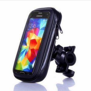 black ipx4 waterproof bicycle bike handlebar stand mount holder bag pouch for iphone x note 8 s8 s m l xl size 50pcs/lot