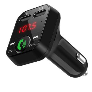 bluetooth headset b2 bluetooth car fm transmitter handsbluetooth car kit music adapter usb charger mp3 player radio kits support call