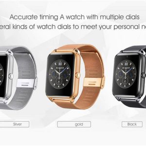 bluetooth smart watch phone z60 stainless steel support sim tf card camera fitness tracker gt08 gt09 dz09 v8 smartwatch for ios android