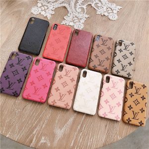 brand designer phone case for iphone 11 11pro 11promax x xs max xr 7 8 plus cover leather letter luxury phone case quality