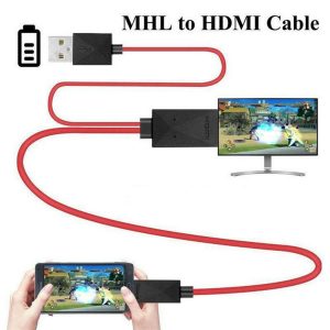 brand new style mhl micro usb to hdmi 1080p hd tv cable adapter for android phones samsung