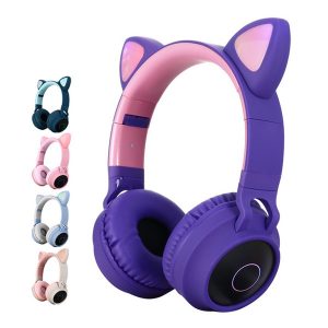 bt028c wireless bluetooth headphone fantasy elf wears 5.0 version bluetooth earphone enjoys unlimited music wireless earphone