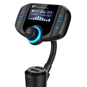 bt70 car bluetooth modulator transmiter 2 usb charger qc3.0 handsaudio mp3 player aux sd usb flash 30pcs