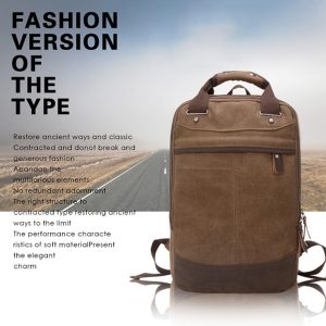 canvas lapbackpack travel computer notebook rucksack school bag for men and women outdoor sports bags