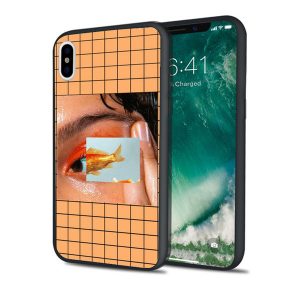 capa luxury aesthetic fish art case for iphone 11 pro xs max xr 8 7 6s plus 5s se 5 case soft silicone cover.