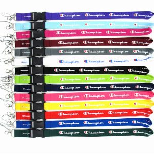 champion cell phone straps lanyard key chains badge card work permit sling buckle mobile phone charms 20 colors