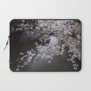 cherry blossoms in Japan Computer Cover by avatherose - Laptop Sleeve - 13"