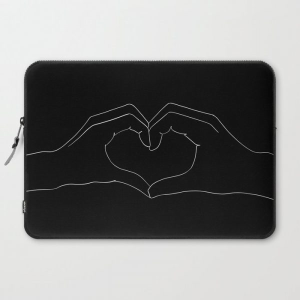 coeur Computer Cover by minimaliste - Laptop Sleeve - 15"