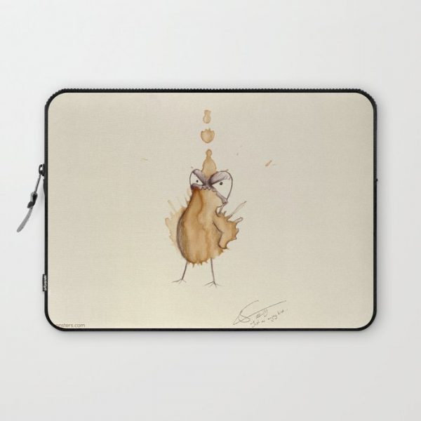 #coffeemonsters 19 Computer Cover by The Coffeemonsters - Laptop Sleeve - 13"