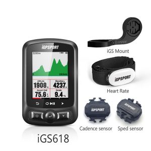 color screen cycle computer gps igs618 igpsport gps tracker bike navigation speedometer ipx7 3000 hours data storage