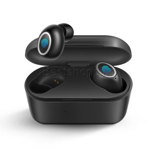 d015 tws wireless bluetooth earphone 3d stereo sound earbud wireless touch headset mic with charging box with four colors wholesale