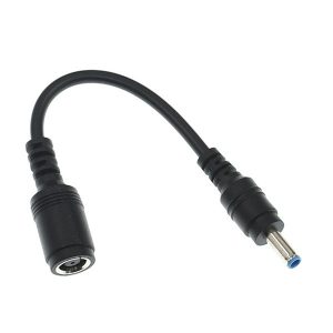 dc 7.4x5.0mm to 4.5x3.0mm power adapter extension cable for hp tablet charger supply 15cm