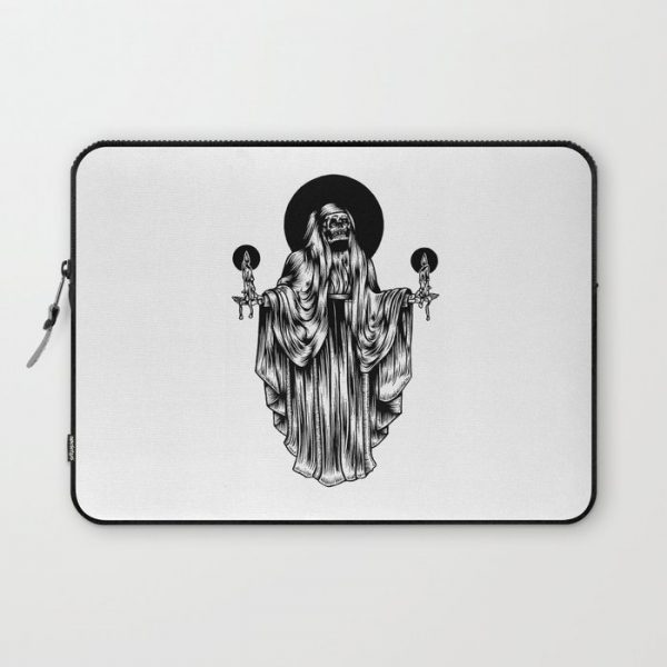 death is near Computer Cover by Emma Romby - Laptop Sleeve - 13"