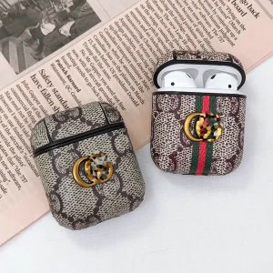 designer airpods cases fashion brand cases for airpods1/2 protective cover wireless bluetooth headset shell 6 styles wholesale